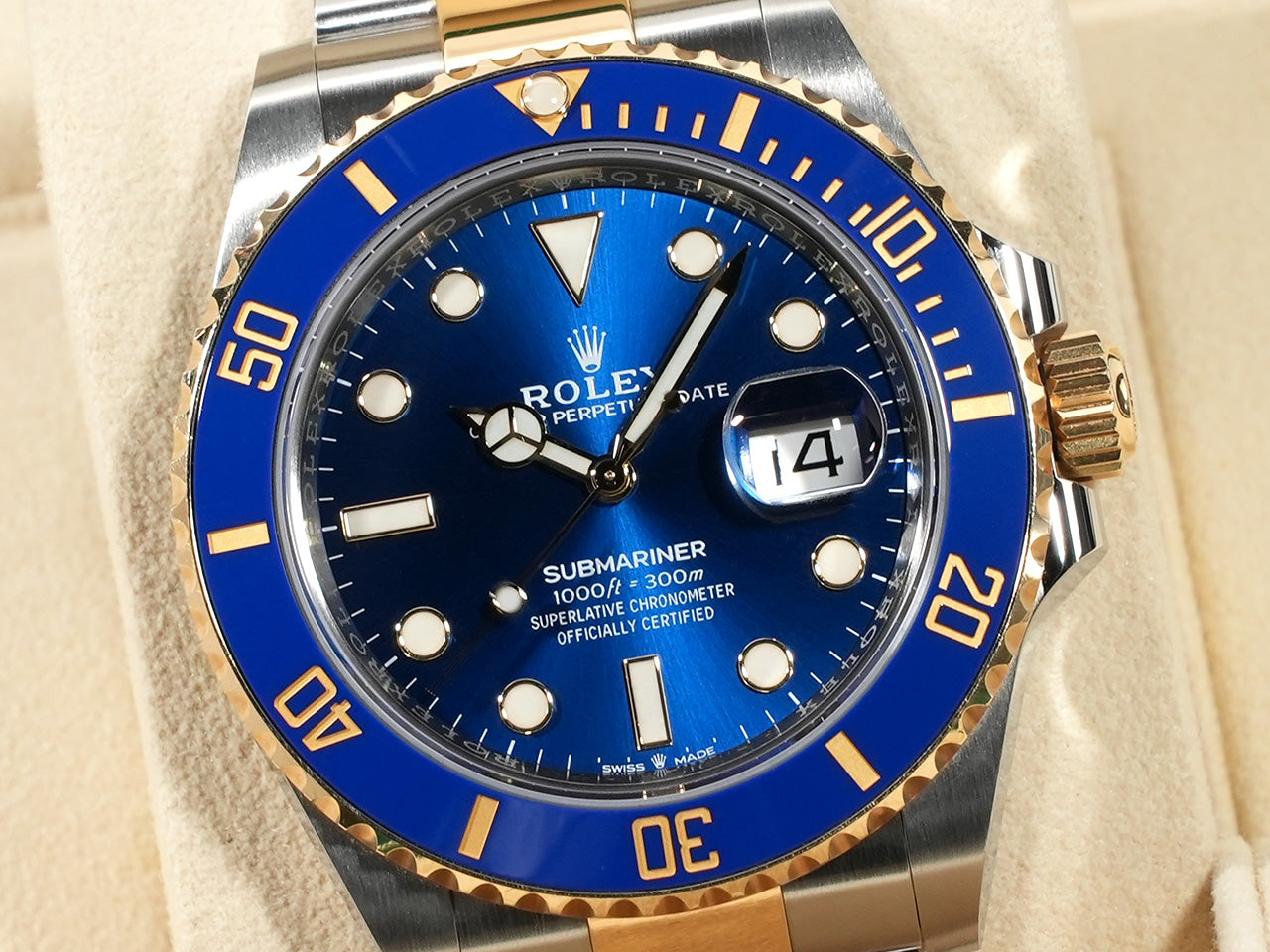Rolex Submariner Date Ref.126613LB SS/YG Blue Dial
