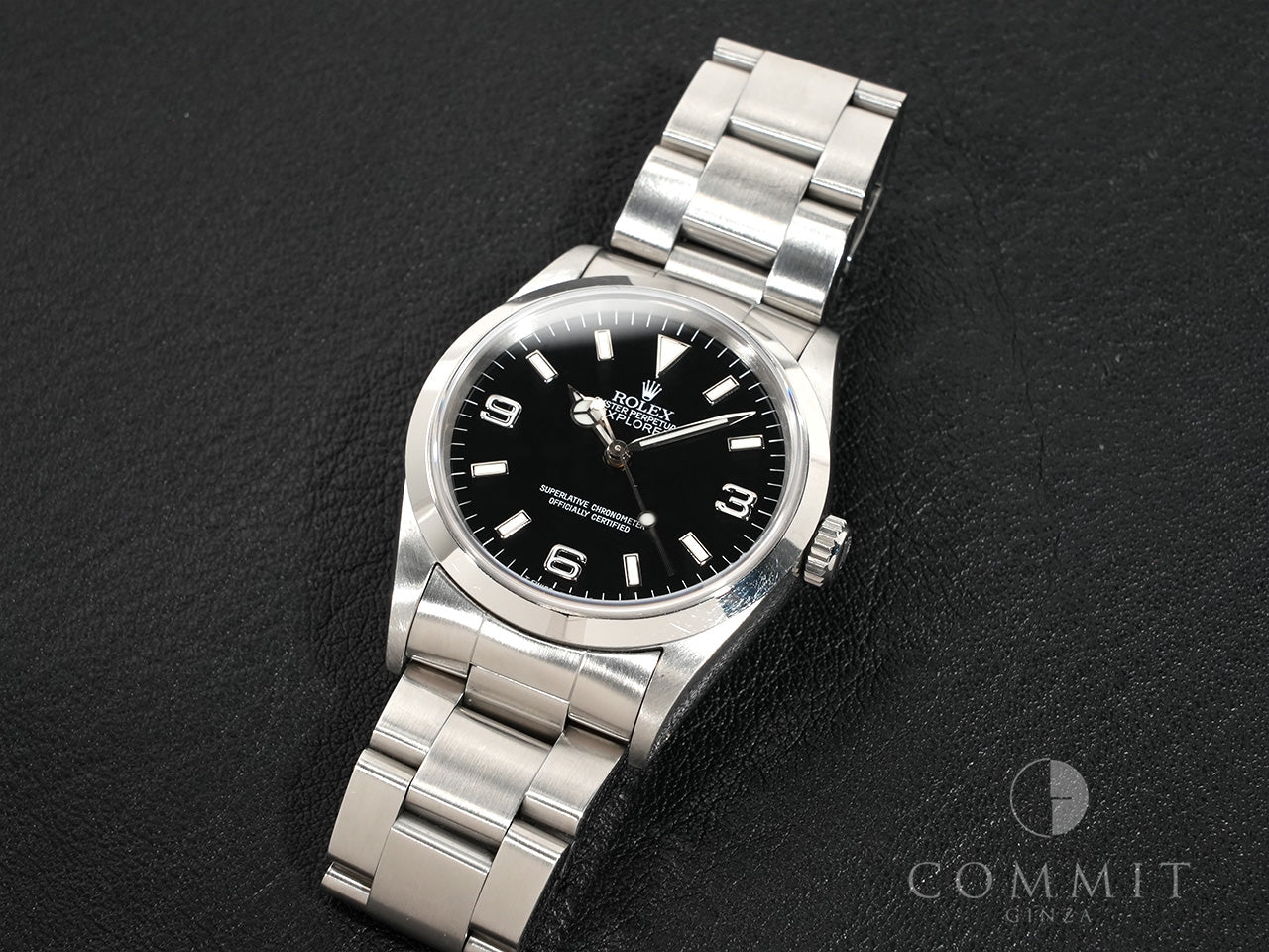 Rolex Explorer I Ref.14270 SS Black Dial