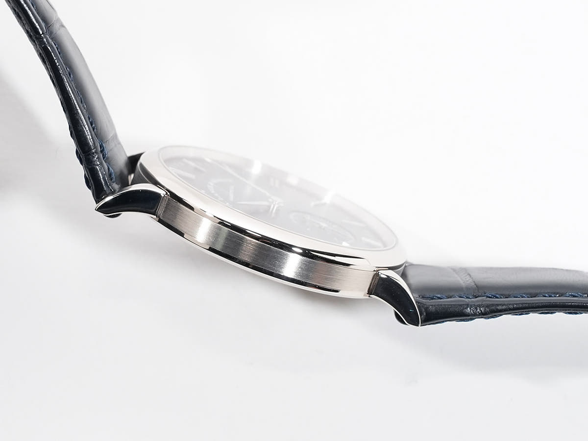 A. Lange &amp; Söhne Saxonia Ref.219.028 18KWG Blue Dial Good Condition Pre-Owned q64gxcvv