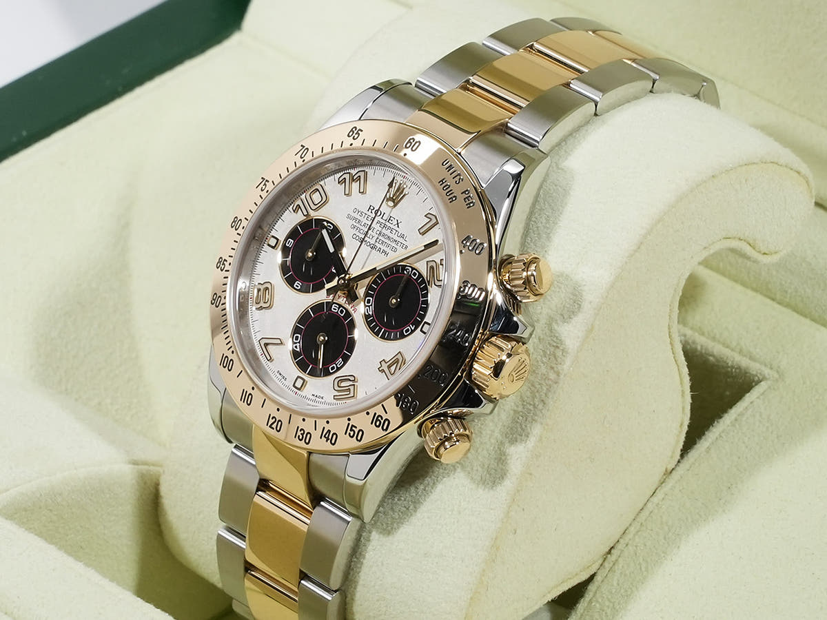 Rolex Daytona Ref.116523 Silver x Black Dial Good Condition 82FJT7T9