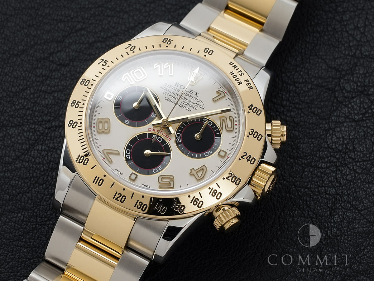 Rolex Daytona Ref.116523 Silver x Black Dial Good Condition 82FJT7T9