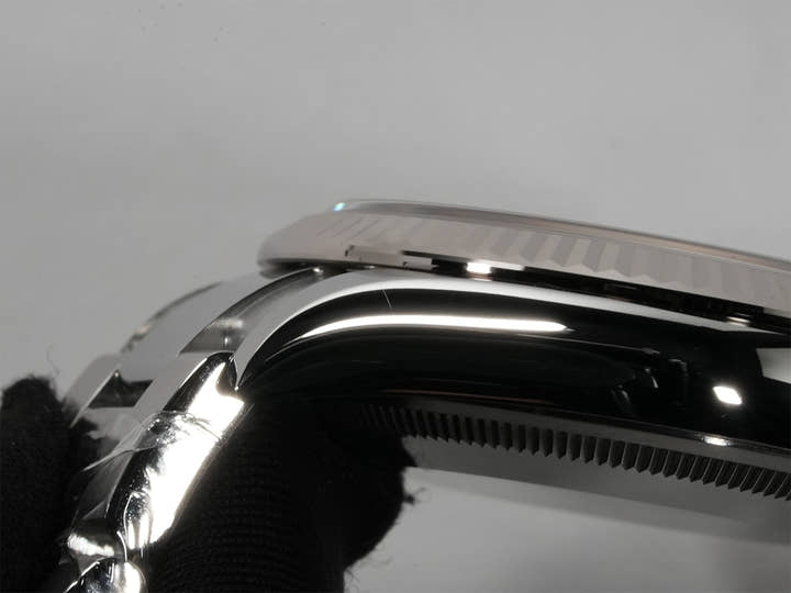 ロレックス デイトジャスト36 Ref.126234G ステンレススチール/ホワイトゴールド ピンクホリコンピューター文字盤 オイスターブレスレット