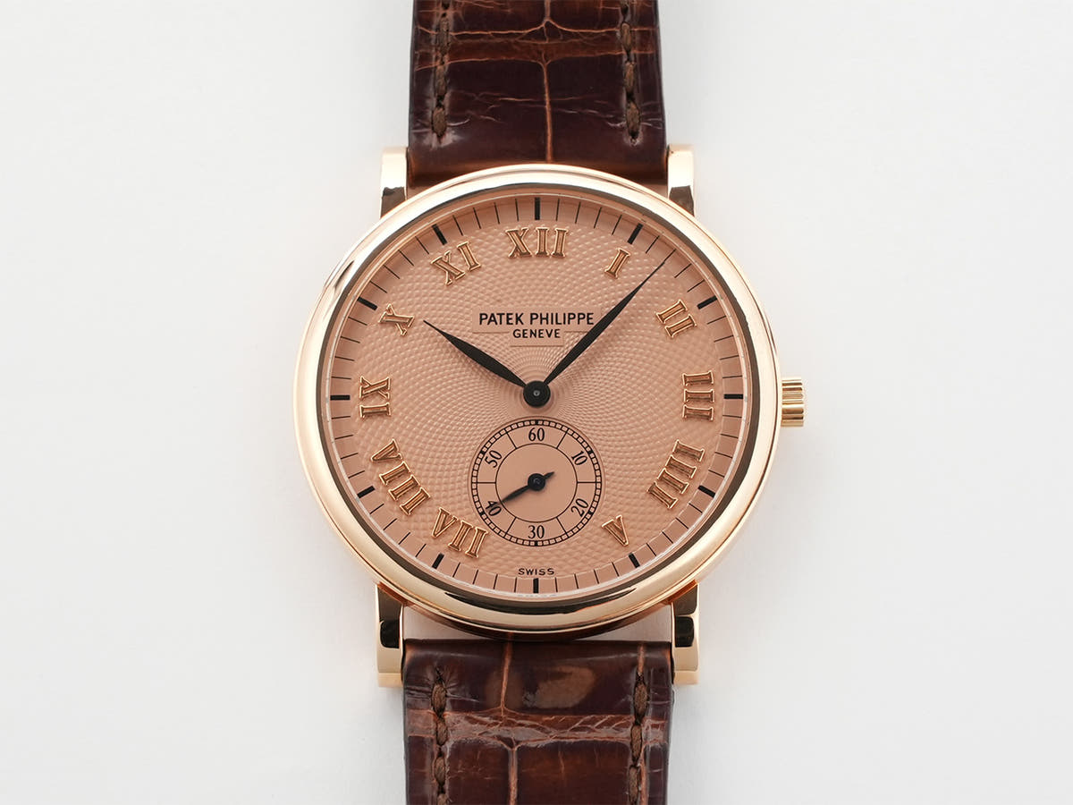 パテックフィリップ カラトラバ Ref.5022R カッパー文字盤 中古 58n3p58e