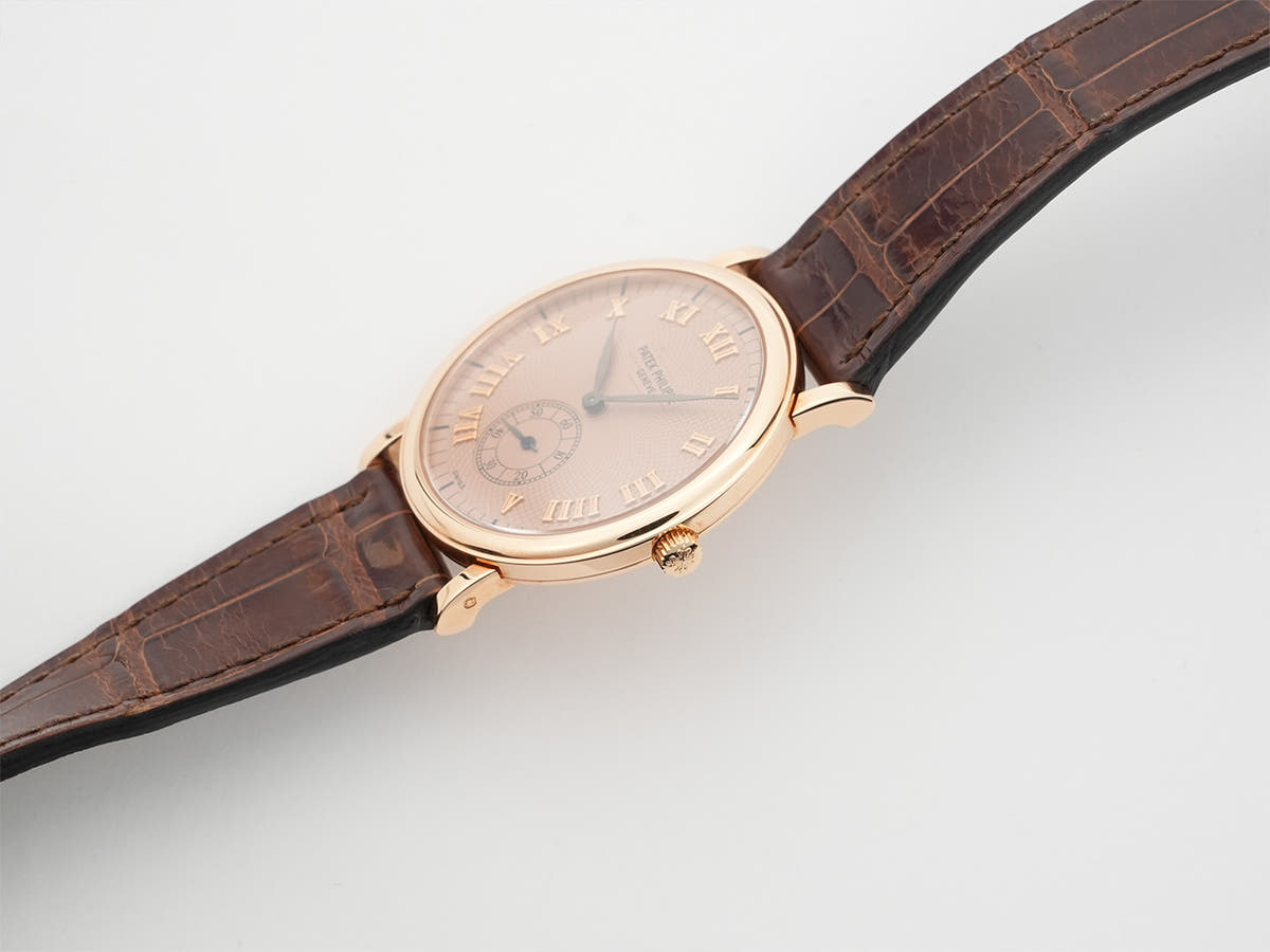 パテックフィリップ カラトラバ Ref.5022R カッパー文字盤 中古 58n3p58e