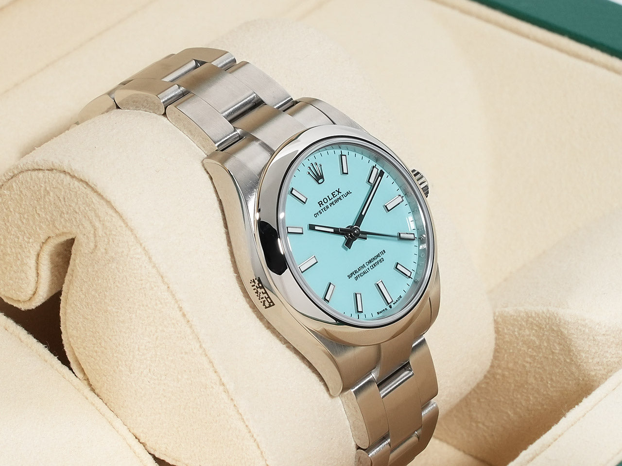 Rolex Oyster Perpetual 31 Ref.277200 SS Turquoise Dial