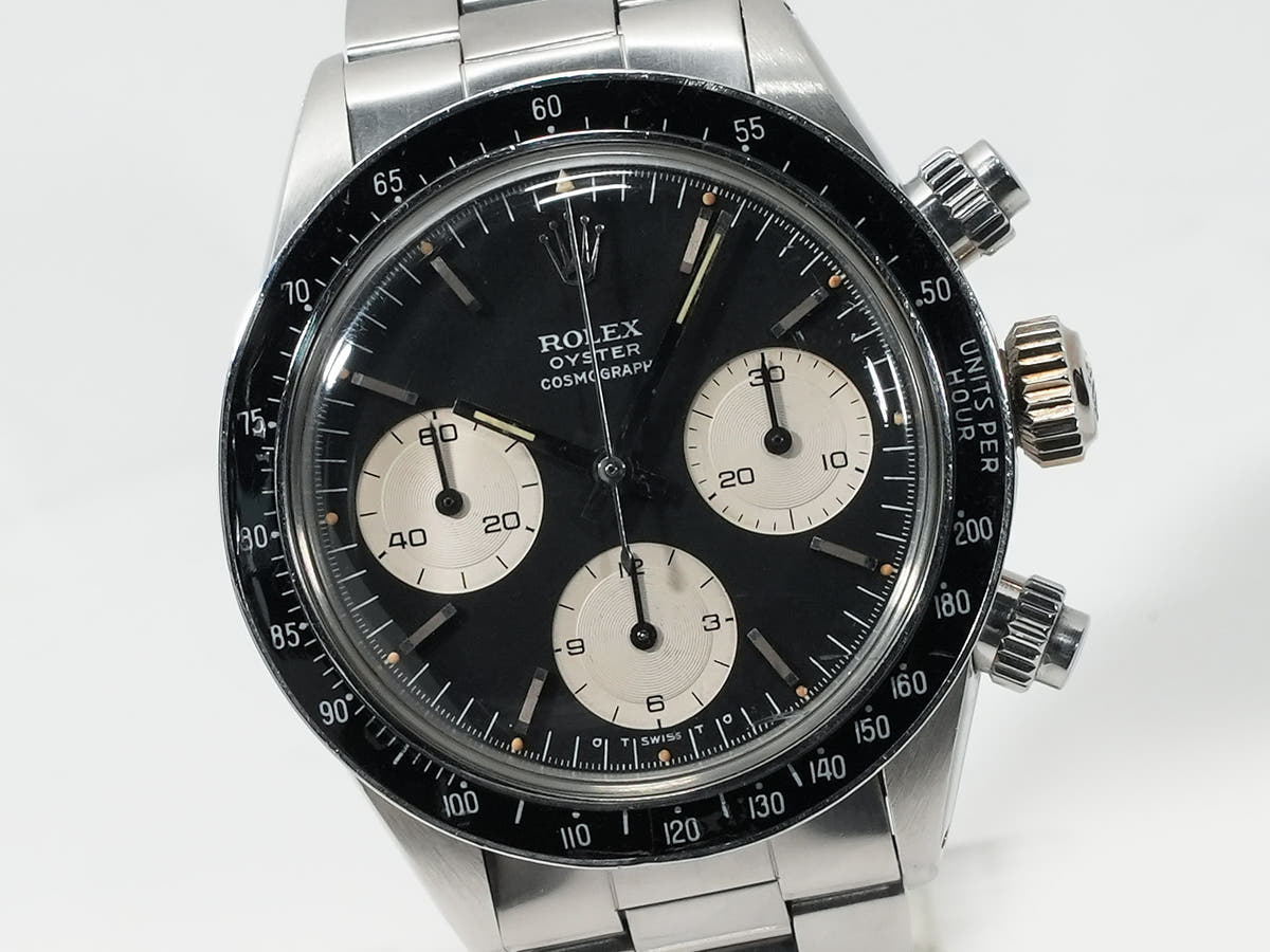 ロレックス デイトナ Ref.6263 ブラック文字盤 中古 63UXS9J9