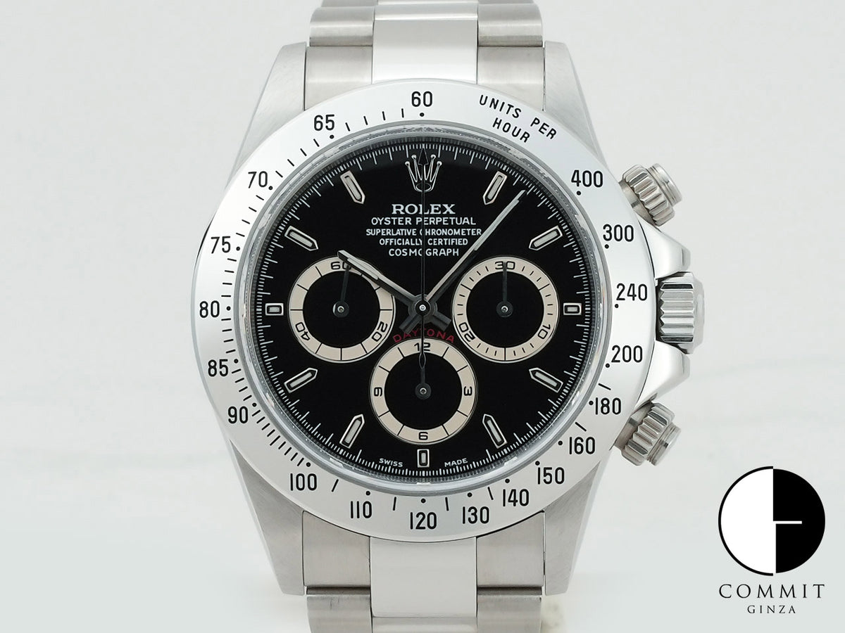 ロレックス デイトナ エルプリメロ Ref.16520 ブラック文字盤 美品 tzsqz2jk