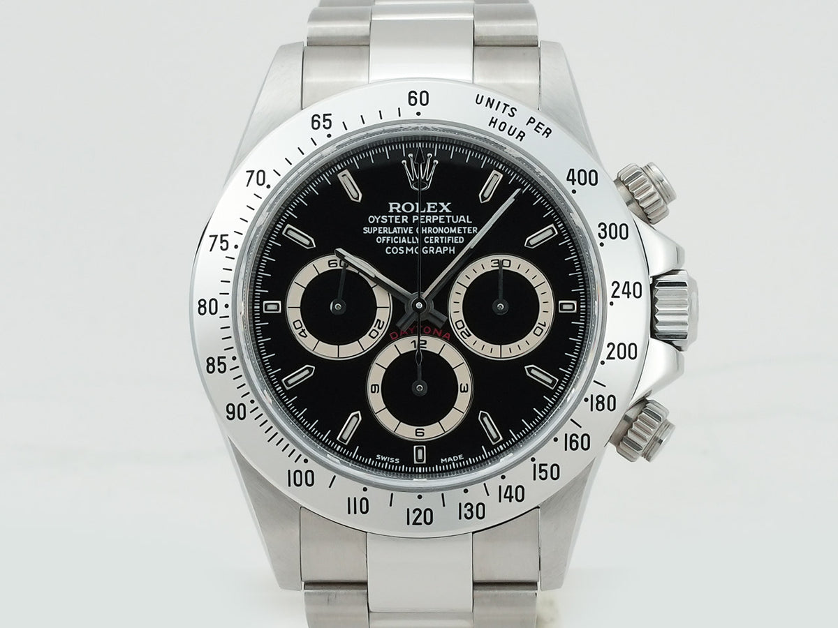 ロレックス デイトナ エルプリメロ Ref.16520 ブラック文字盤 美品 tzsqz2jk