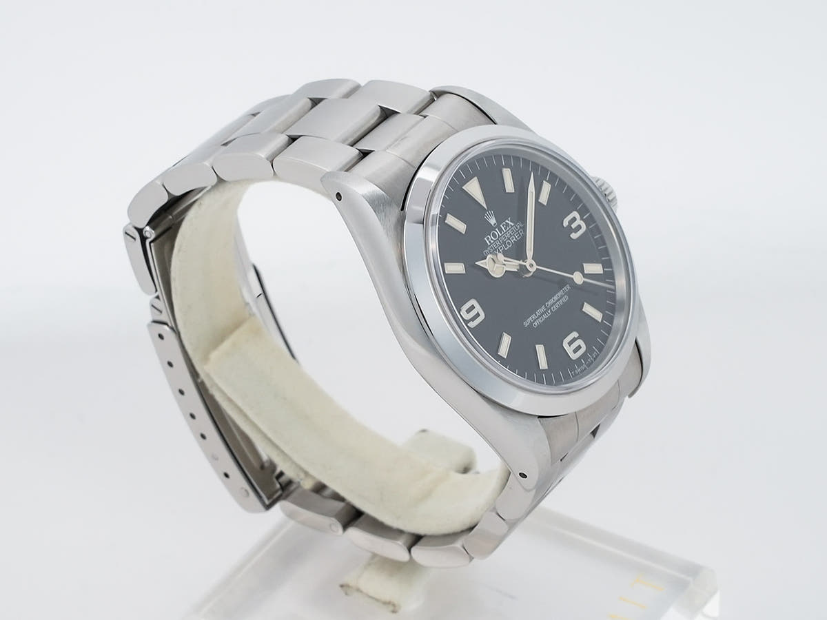ロレックス エクスプローラーI Ref.14270 ブラック文字盤 中古 8coehv3v