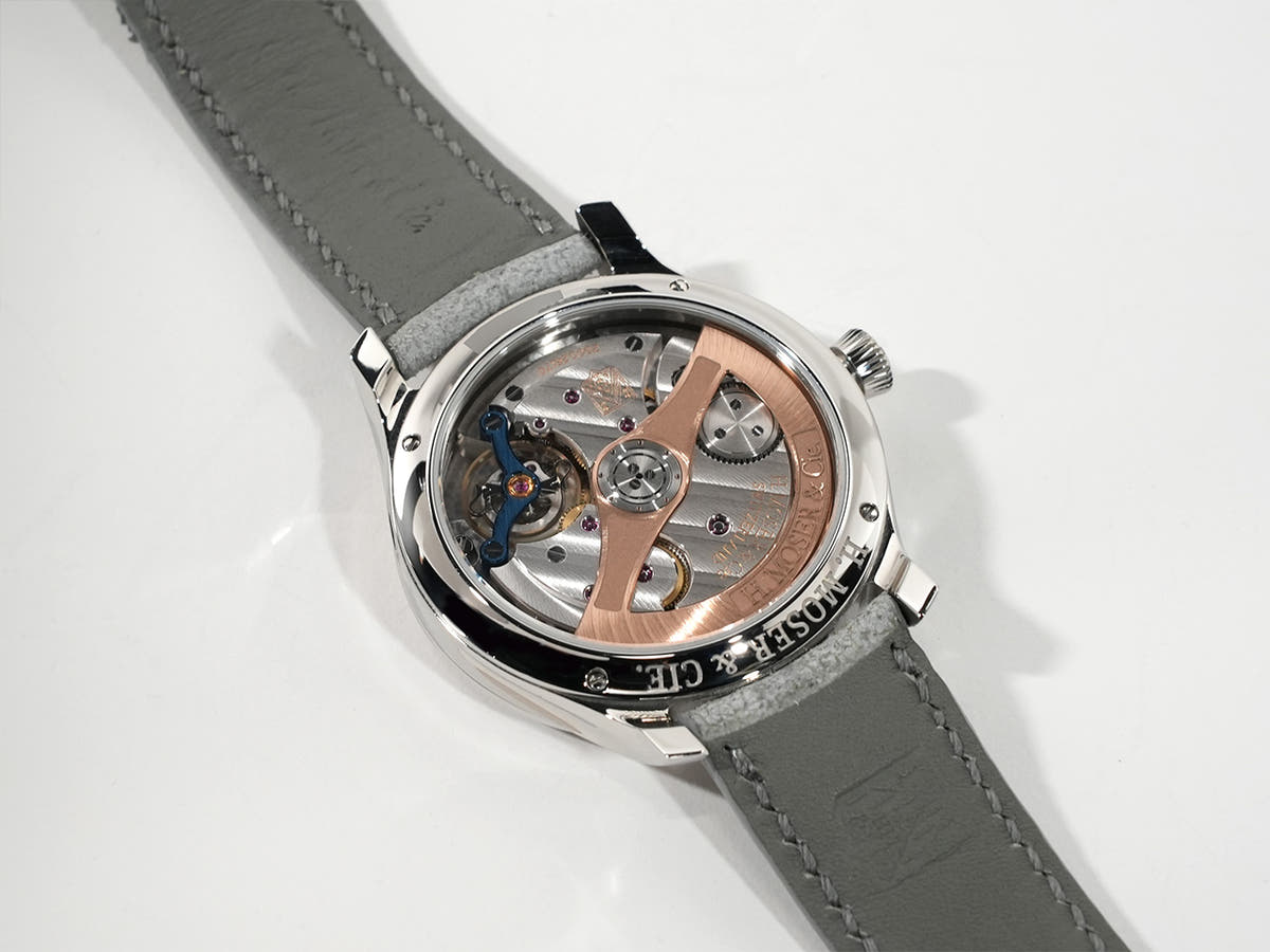 H.モーザー エンデバー センターセコンド コンセプト ライムグリーン Ref.1200-1233 ライムグリーン フュメ文字盤 極美品 wwqdhn3v