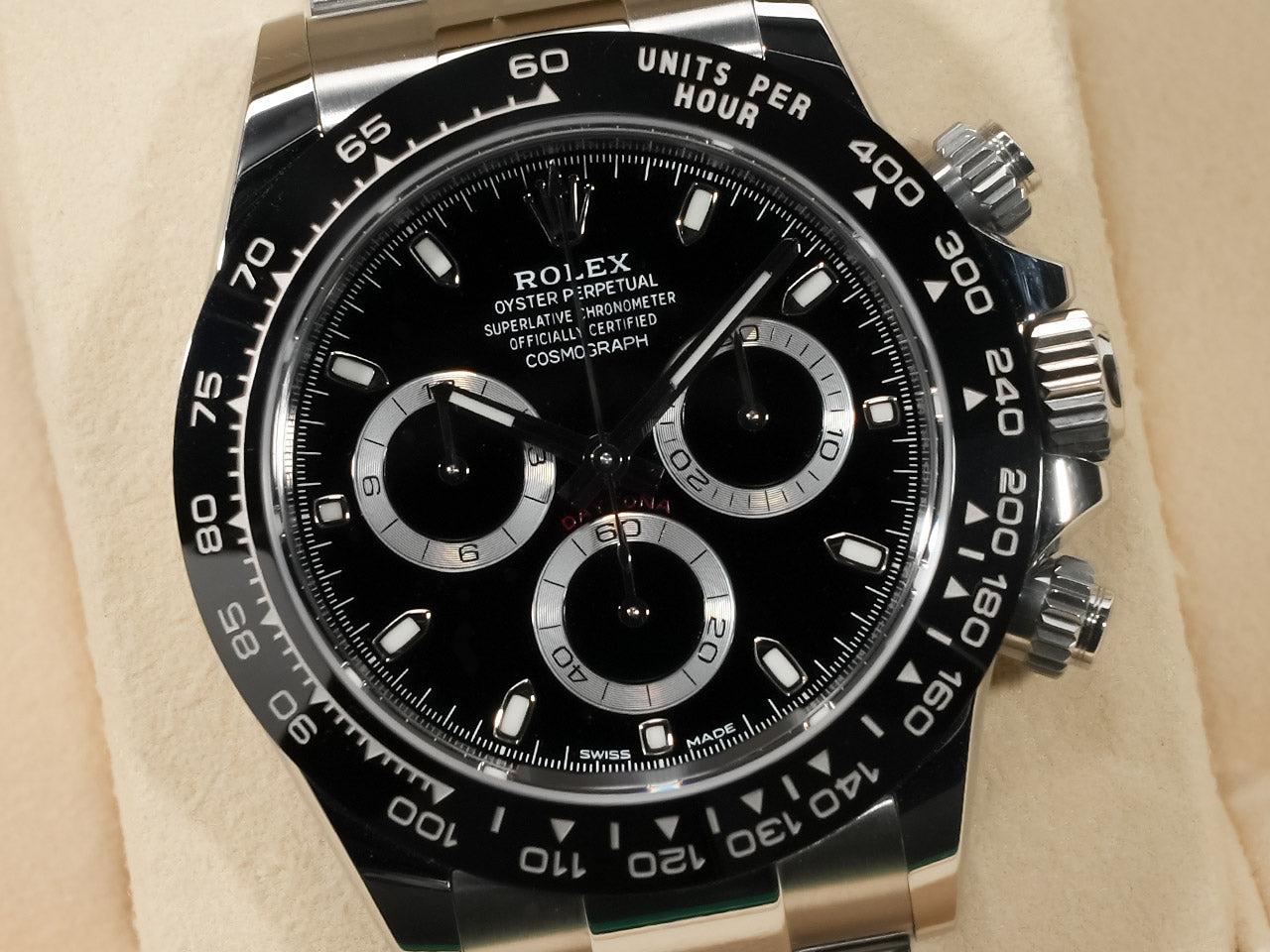 Rolex Daytona Ref.116500LN SS Black Dial