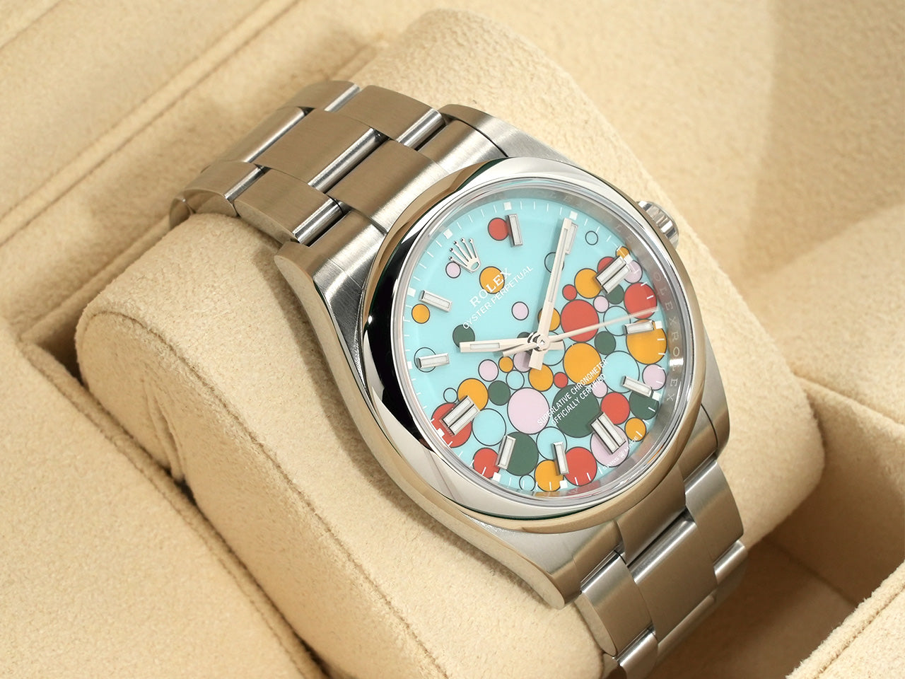 Rolex Oyster Perpetual 36 Ref.126000 SS Celebration motif dial