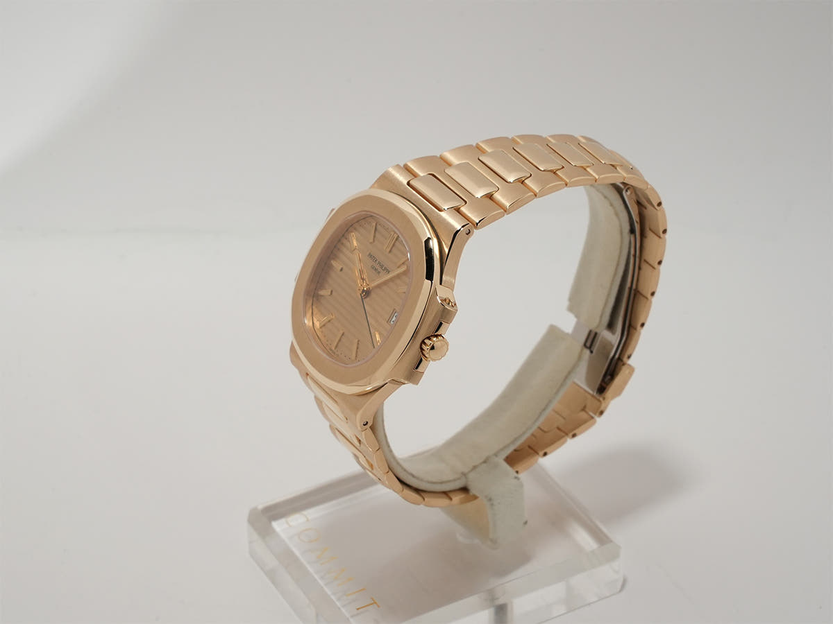 パテックフィリップ ノーチラス Ref.3800/1J シャンパン文字盤 美品 8X237A3C