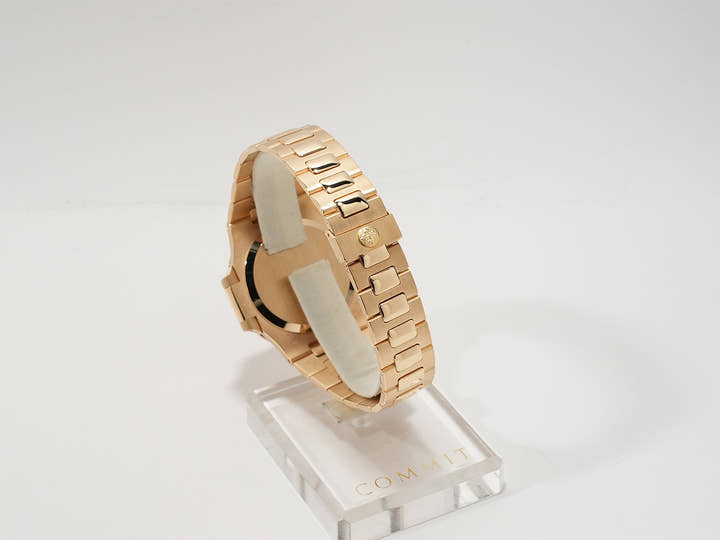 パテックフィリップ ノーチラス Ref.3800/1J イエローゴールド シャンパン文字盤