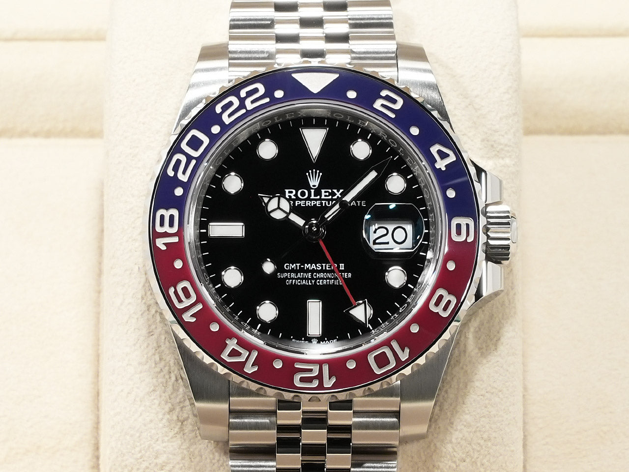 Rolex GMT Master II Ref.126710BLRO SS Black Dial