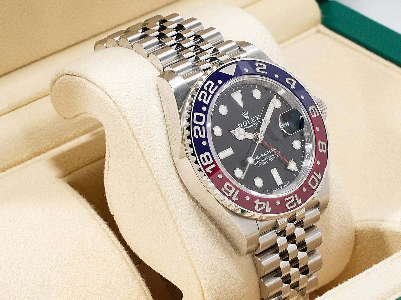 Rolex GMT Master II Ref.126710BLRO SS Black Dial