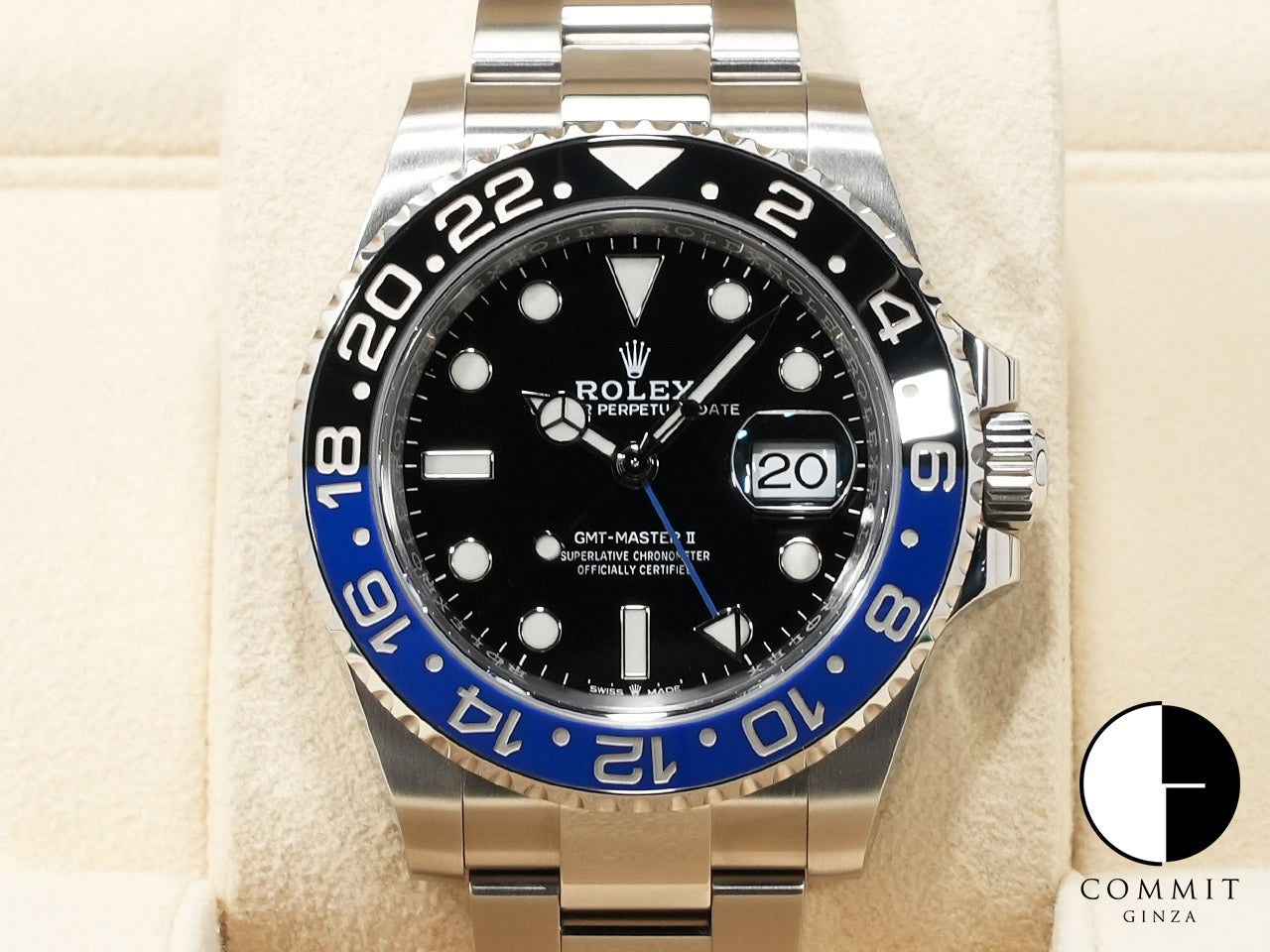 Rolex GMT Master II Ref.126710BLNR SS Black Dial