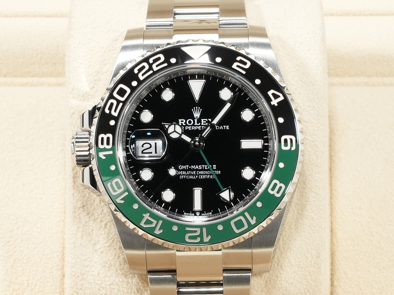 Rolex GMT Master II Ref.126720VTNR SS Black Dial