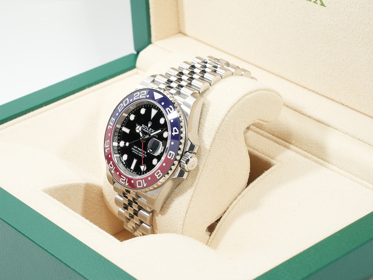 Rolex GMT Master II Ref.126710BLRO SS Black Dial