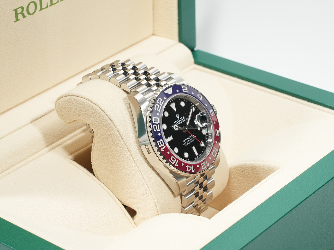 Rolex GMT Master II Ref.126710BLRO SS Black Dial