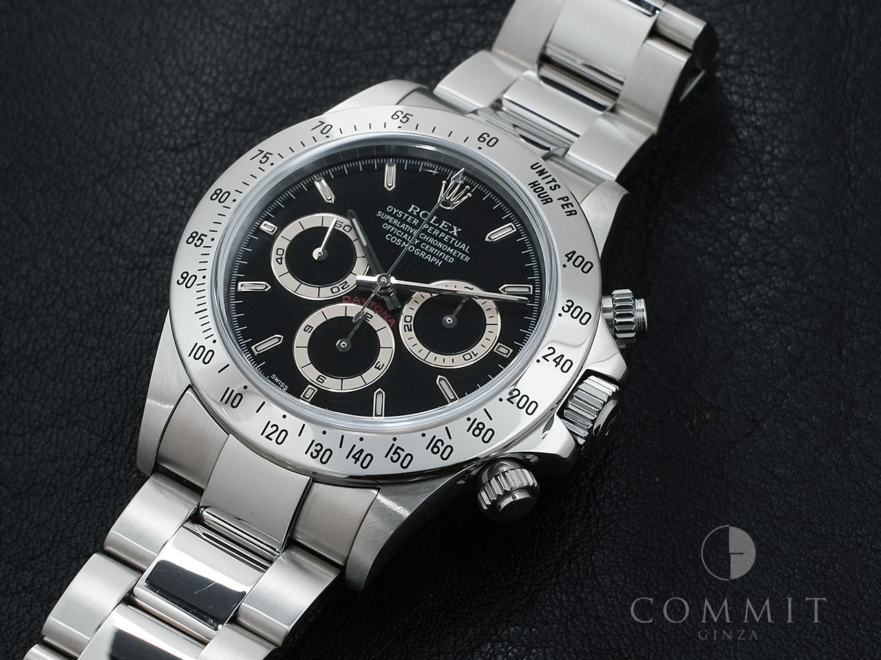 Rolex Daytona El Primero Ref.16520 SS Black Dial