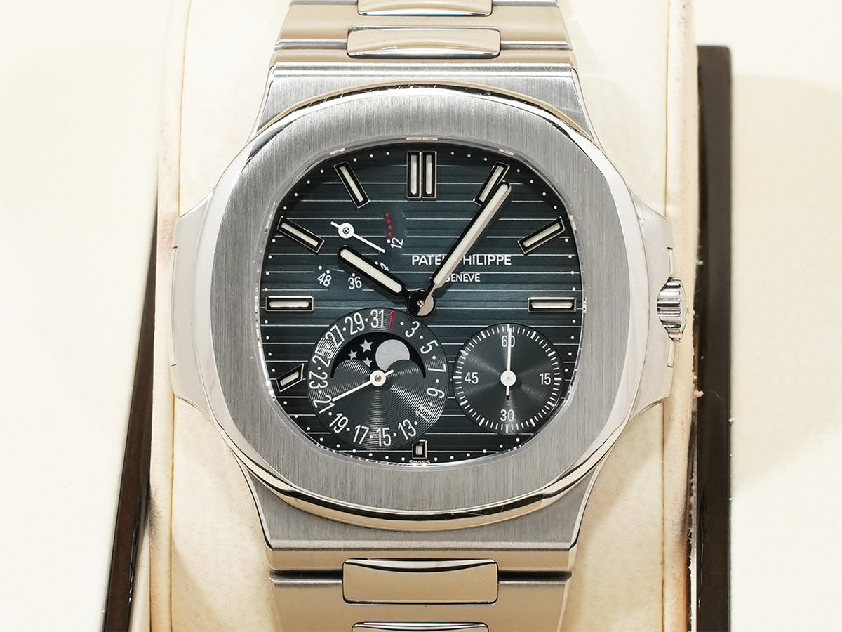 パテックフィリップ ノーチラス プチコンプリケーション Ref.5712/1A-001 ブルー文字盤 中古 utqjpyh6