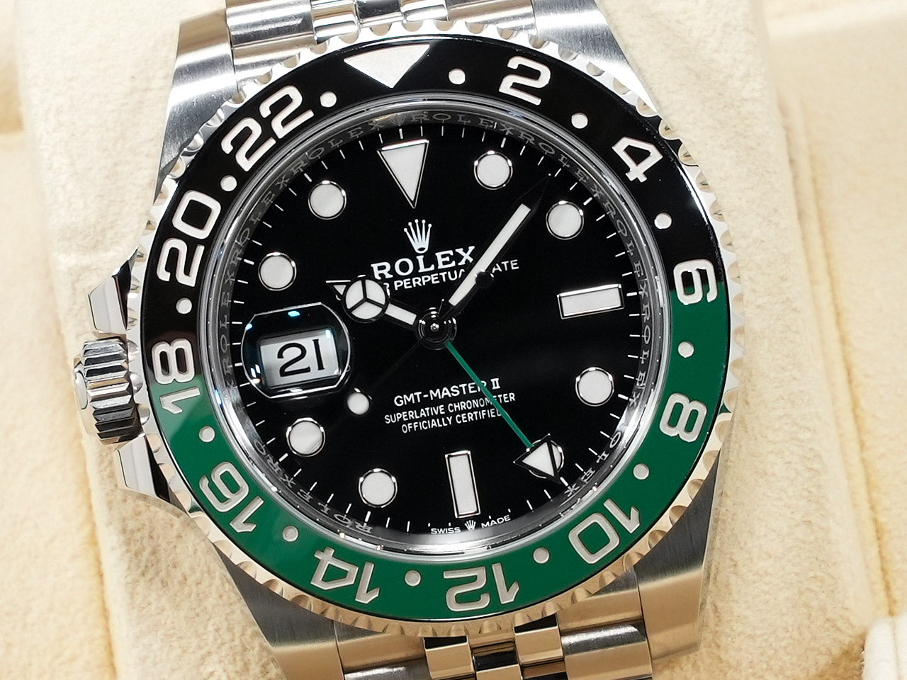 Rolex GMT Master II Ref.126720VTNR SS Black Dial