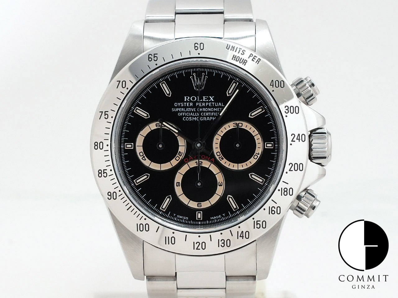 Rolex Daytona El Primero Ref.16520 SS Black Dial