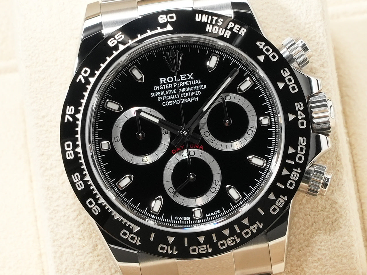 Rolex Daytona Ref.116500LN SS Black Dial