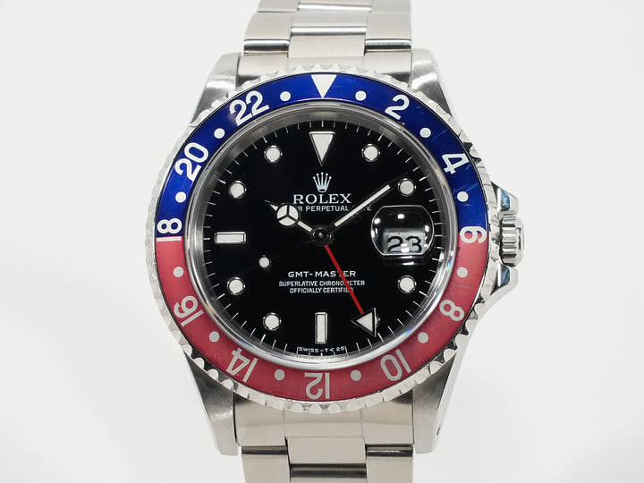 ロレックス GMTマスター Ref.16700 ステンレススチール ブラック文字盤 オイスターブレスレット
