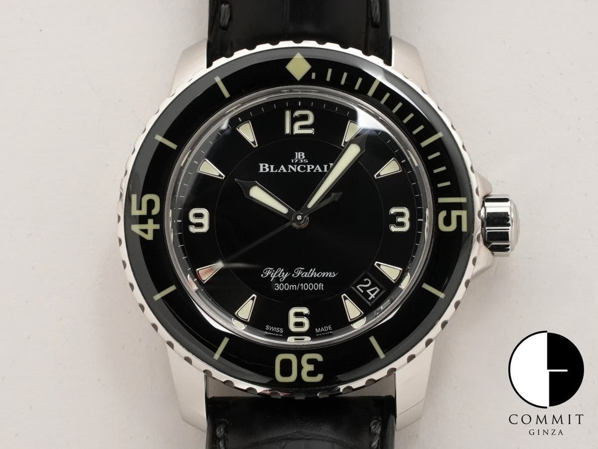 Blancpain Fifty Fathoms Ref.5015-1130-52A Black Dial Used ZAY42Z4R