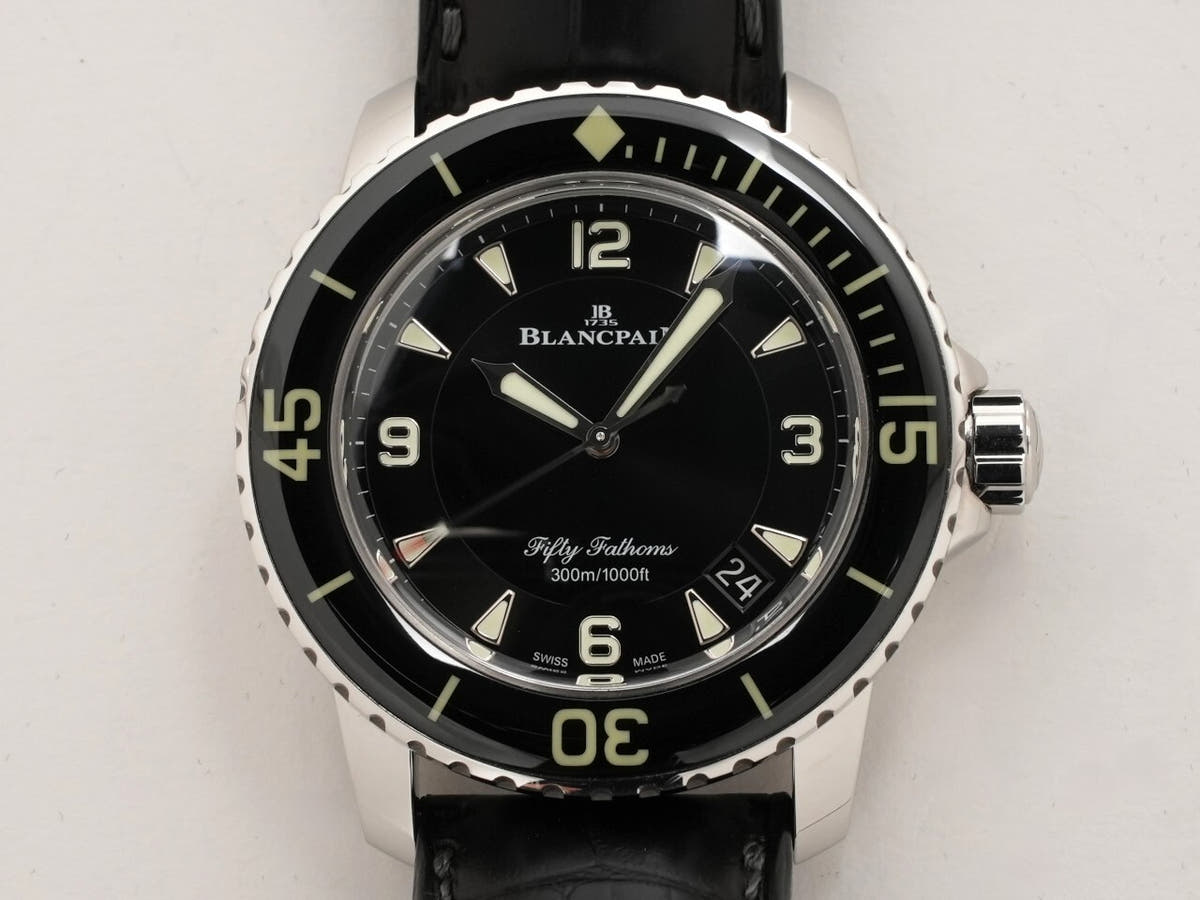 Blancpain Fifty Fathoms Ref.5015-1130-52A Black Dial Used ZAY42Z4R