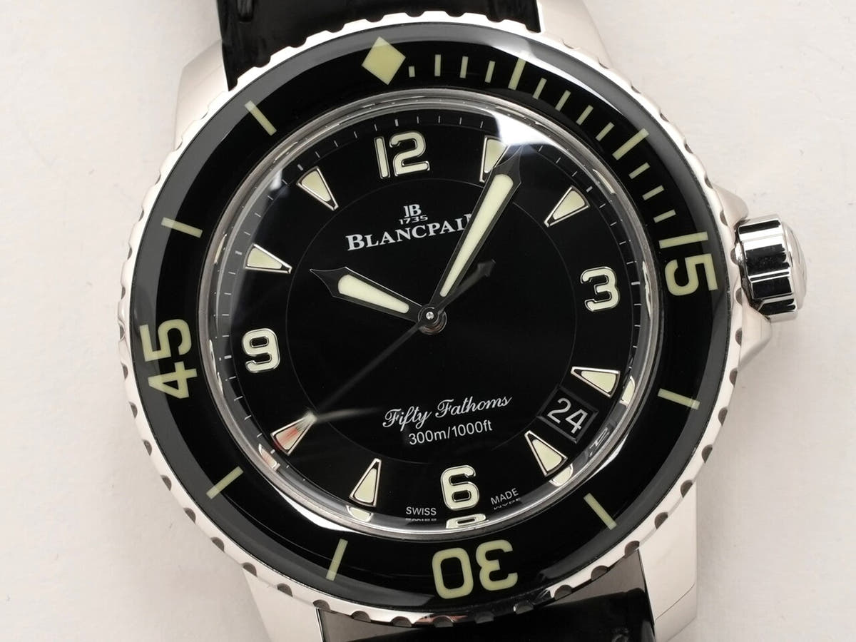 Blancpain Fifty Fathoms Ref.5015-1130-52A Black Dial Used ZAY42Z4R
