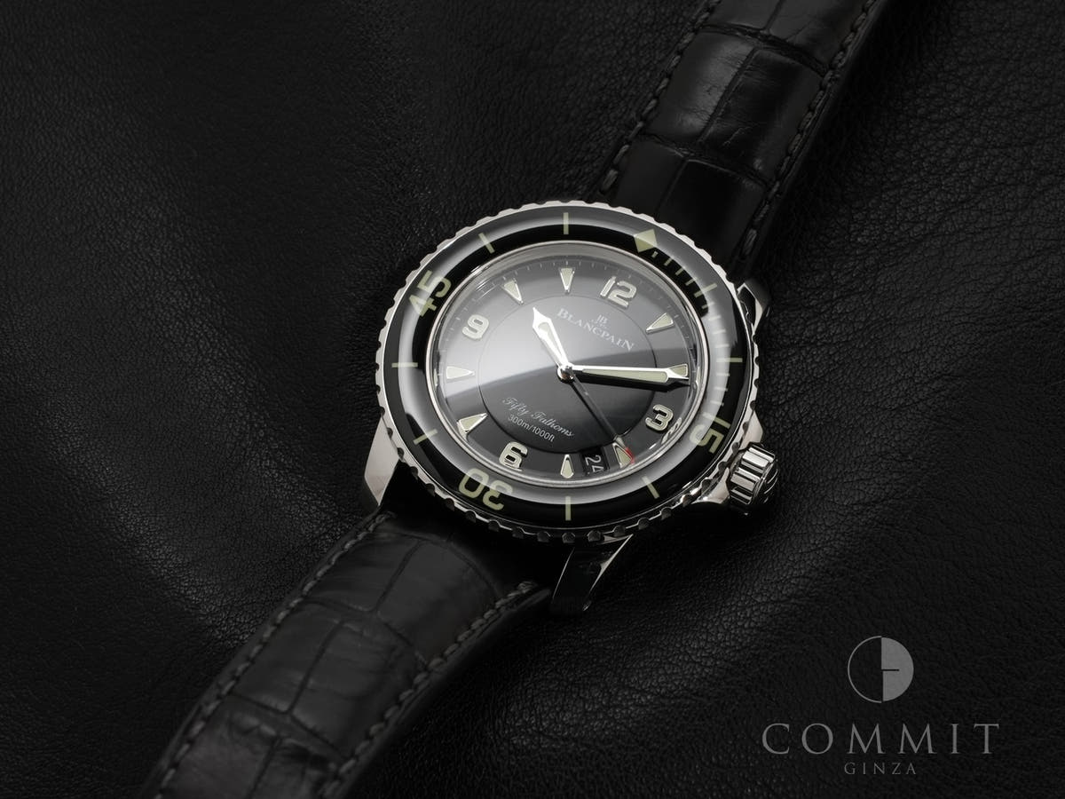 Blancpain Fifty Fathoms Ref.5015-1130-52A Black Dial Used ZAY42Z4R
