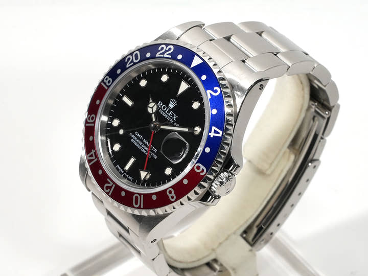 ロレックス GMTマスター Ref.16700 ステンレススチール ブラック文字盤 オイスターブレスレット