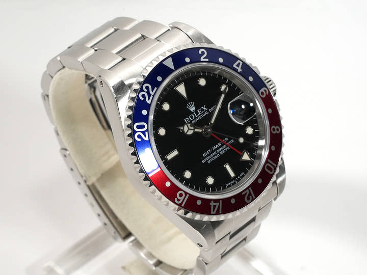 ロレックス GMTマスター Ref.16700 ステンレススチール ブラック文字盤 オイスターブレスレット