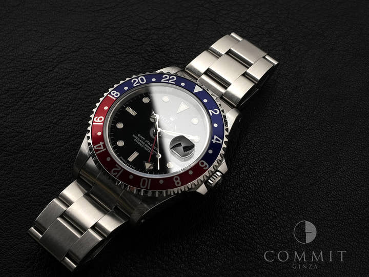 ロレックス GMTマスター Ref.16700 ステンレススチール ブラック文字盤 オイスターブレスレット