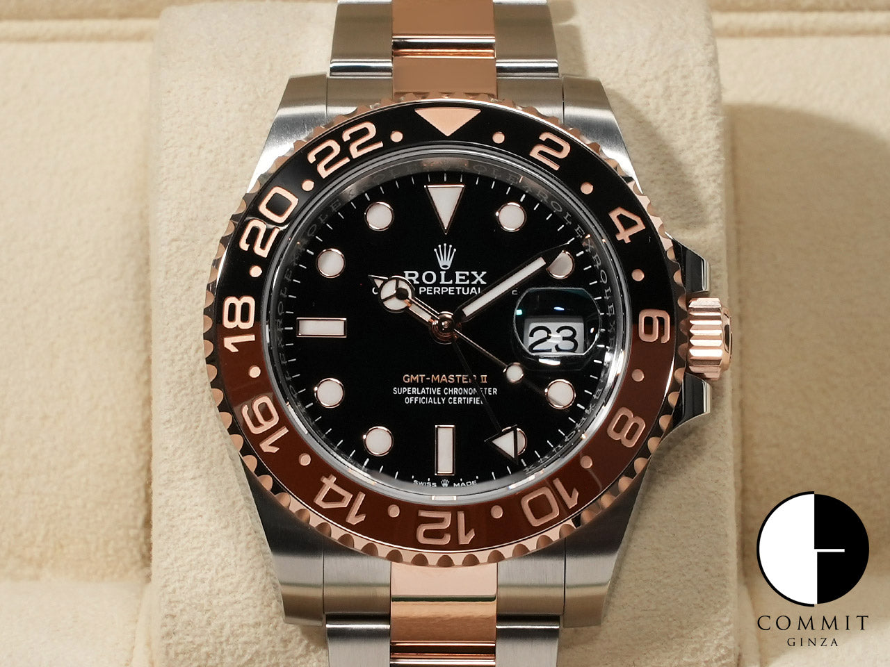 Rolex GMT Master II Ref.126711CHNR SS/ERG Black Dial