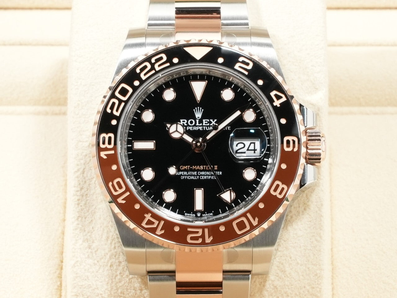 Rolex GMT Master II Ref.126711CHNR SS/ERG Black Dial