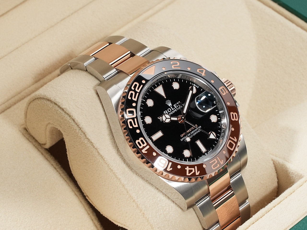 Rolex GMT Master II Ref.126711CHNR SS/ERG Black Dial