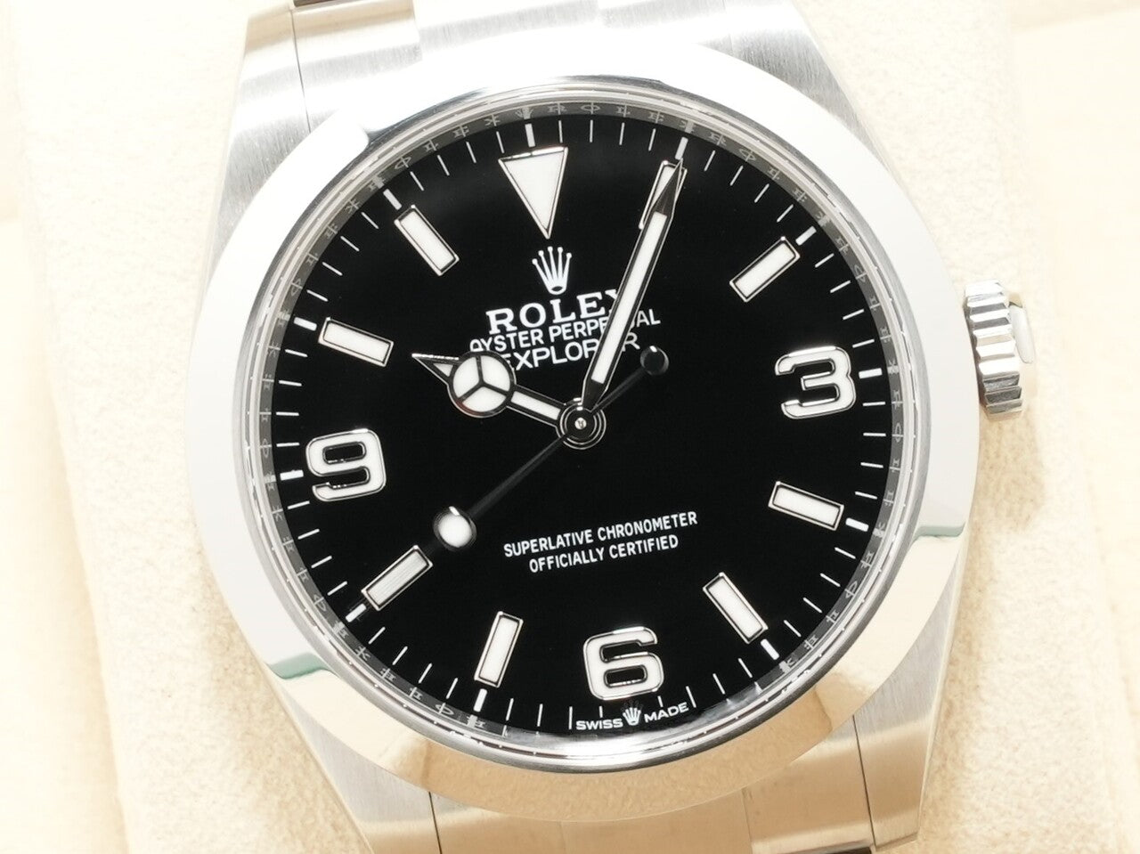 Rolex Explorer 40 Ref.224270 SS Black Dial