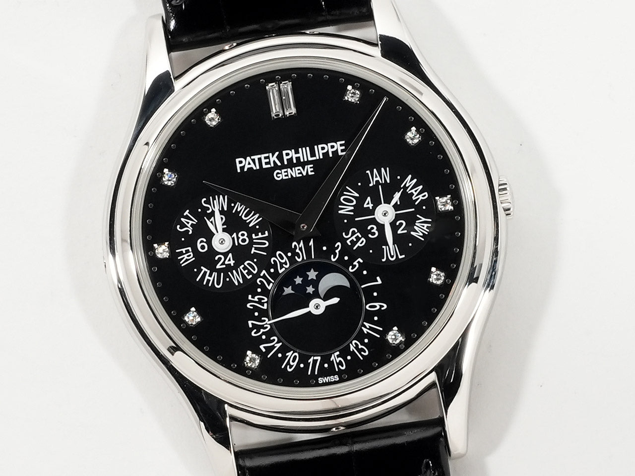 Patek Philippe Perpetual Calendar Ref.5140P-013 PT Black 11P Diamond Dial