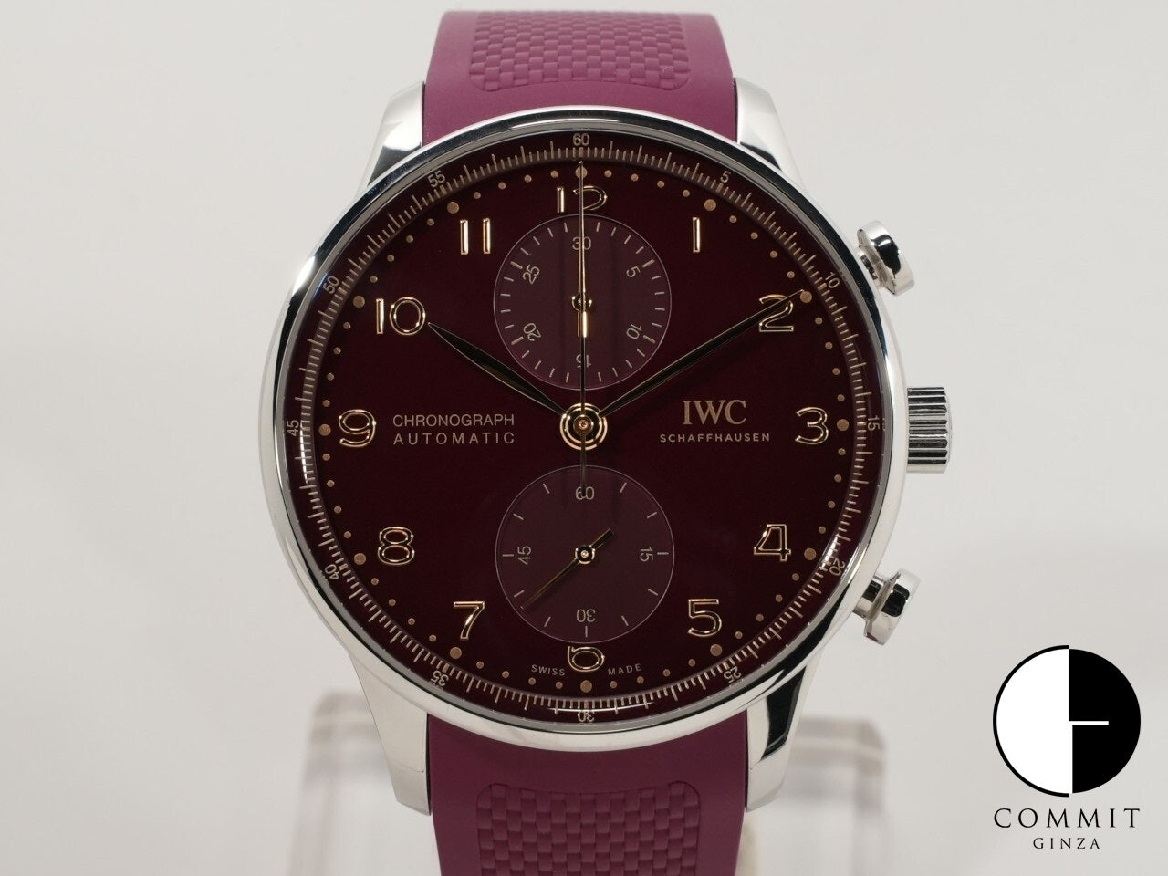IWC Portuguese Chronograph Year of the Dragon Ref.IW371629 SS Red Dial