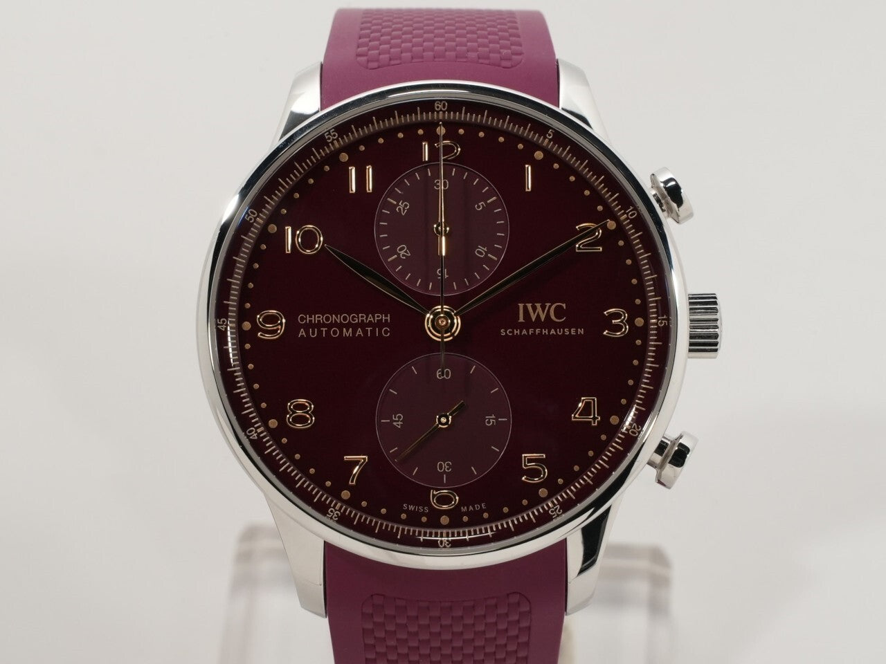 IWC Portuguese Chronograph Year of the Dragon Ref.IW371629 SS Red Dial