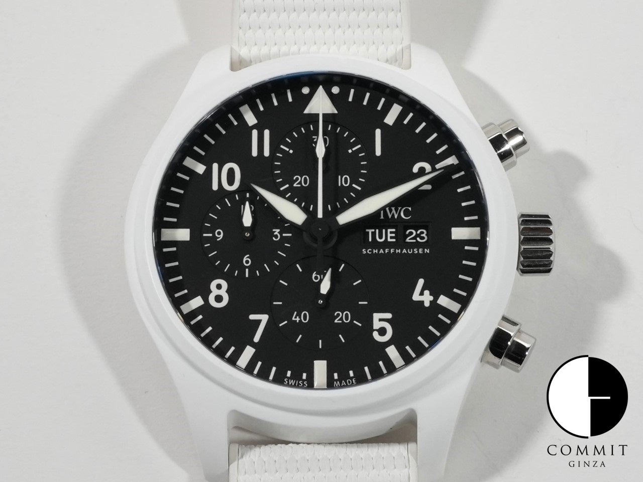 IWC Pilot's Watch Chronograph Top Gun Lake Tahoe Ref.IW389105 CE Black Dial