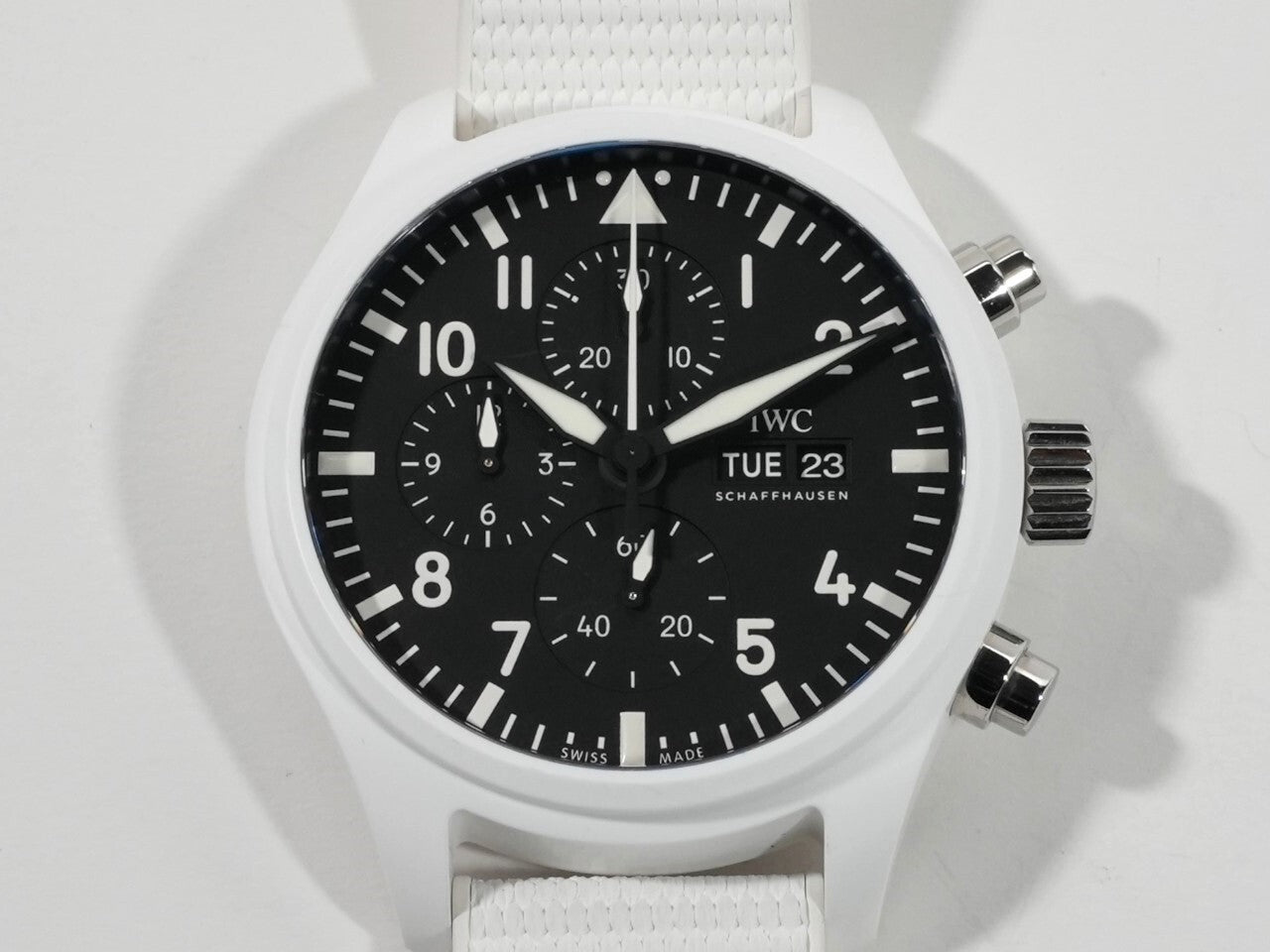 IWC Pilot's Watch Chronograph Top Gun Lake Tahoe Ref.IW389105 CE Black Dial