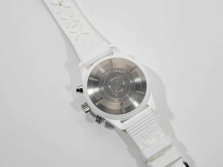 IWC パイロットウォッチ クロノグラフ トップガン レイク タホ Ref.IW389105 ブラック文字盤 中古 9cbw886p