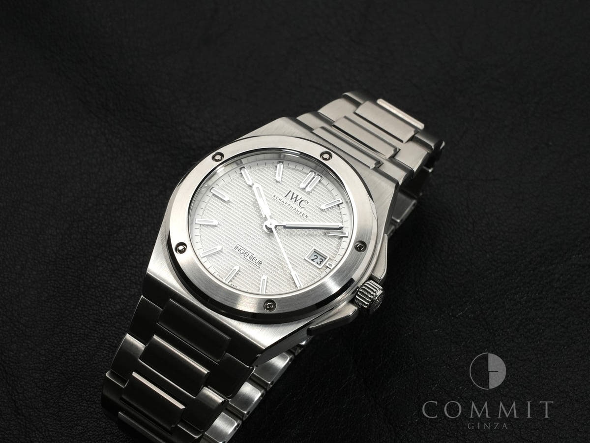 IWC インヂュニア オートマティック 40 Ref.IW328902 ホワイト文字盤 美品 4kcacxmo