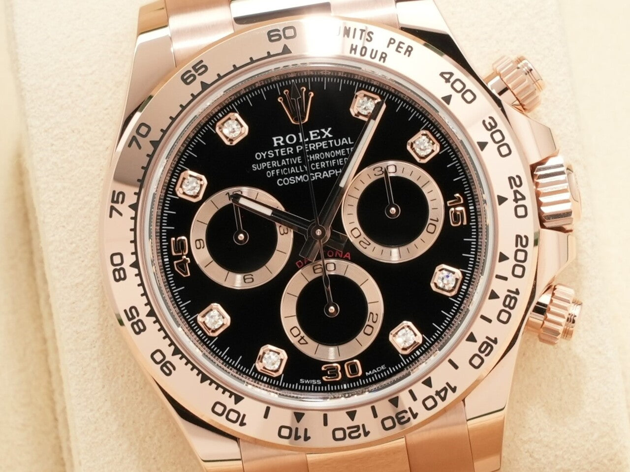 Rolex Daytona Ref.116505G 18KERG Black Dial