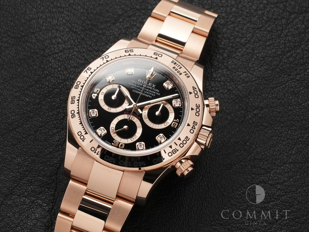 Rolex Daytona Ref.116505G 18KERG Black Dial